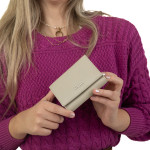 Dámská peněženka kožená SEGALI 7106 B blanco roto