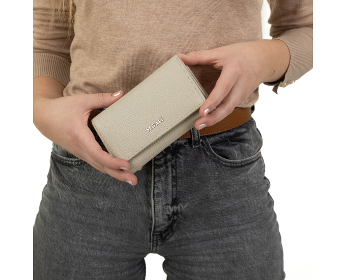 Dámská peněženka kožená SEGALI 7074 B blanco roto