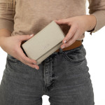 Dámská peněženka kožená SEGALI 7074 B blanco roto