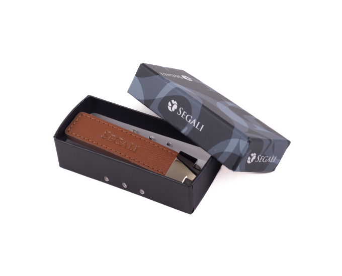 Klíčenka kožená SEGALI SGR 06 koňak