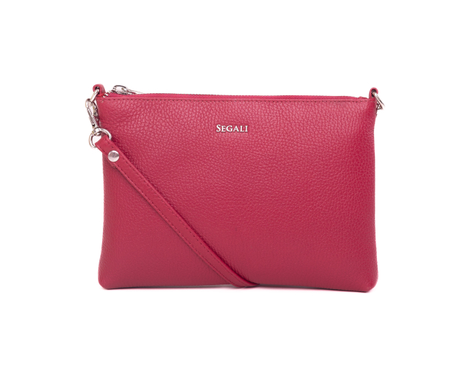 Dámská kabelka kožená SEGALI A6C viva magenta