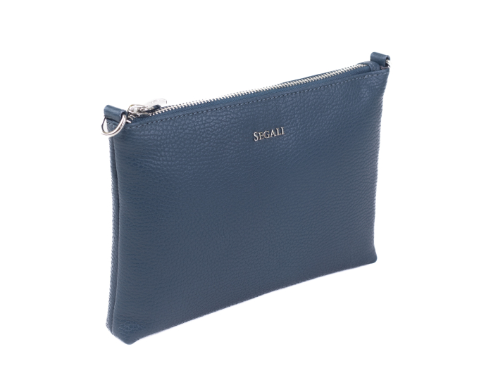 Dámská kabelka kožená SEGALI A6C navy blue