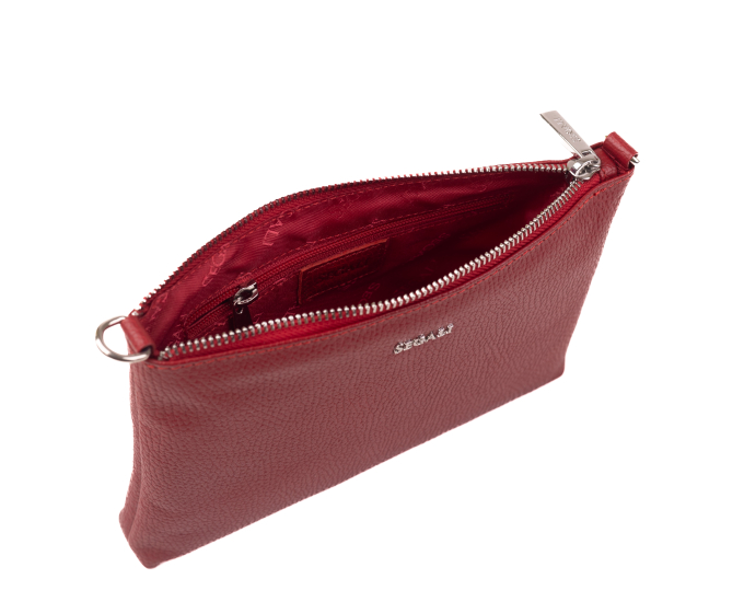 Dámská kabelka kožená SEGALI A6C červená