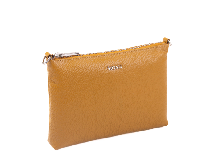 Dámská kabelka kožená SEGALI A6C mostaza