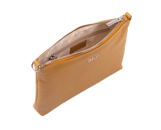 Dámská kabelka kožená SEGALI A6C mostaza