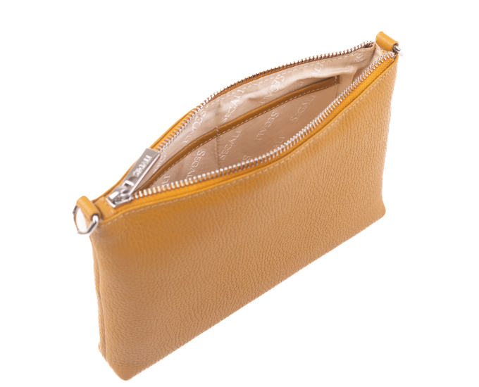 Dámská kabelka kožená SEGALI A6C mostaza