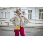 Dámská kabelka kožená SEGALI A6C mostaza