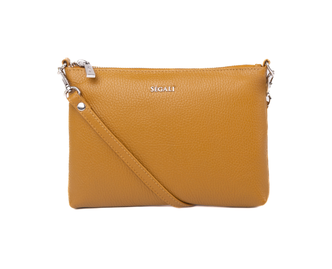 Dámská kabelka kožená SEGALI A6C mostaza