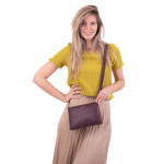 Dámská kabelka kožená SEGALI A6C marshala