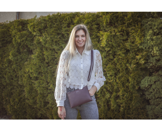 Dámská kabelka kožená SEGALI A6C marshala