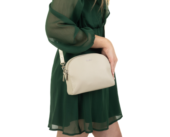 Dámská kabelka kožená SEGALI 12 blanco roto