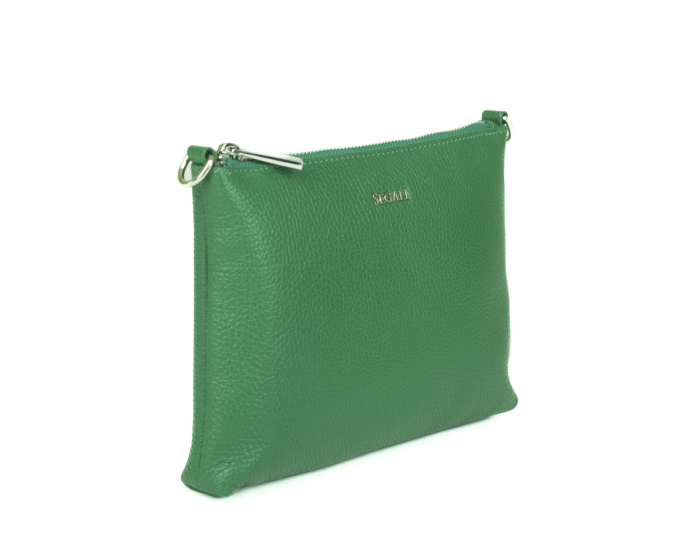 Dámská kabelka kožená SEGALI A6C zelená