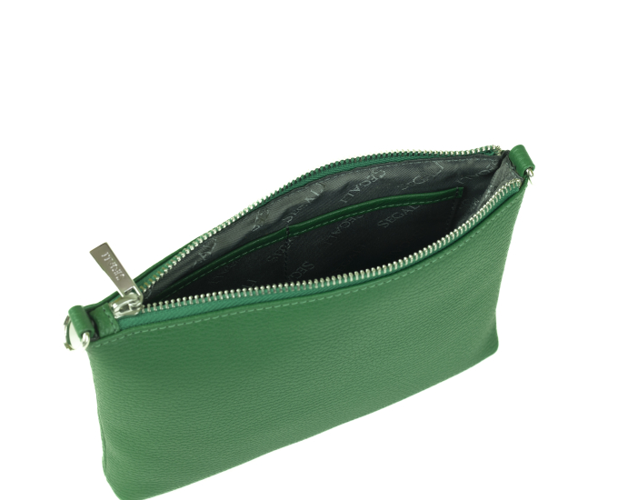 Dámská kabelka kožená SEGALI A6C zelená