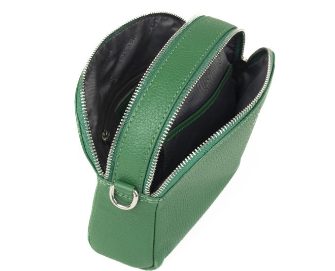 Dámská kabelka kožená SEGALI 12 zelená