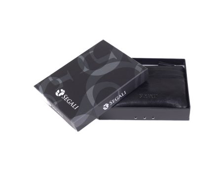 Klíčenka kožená SEGALI 7820 černá