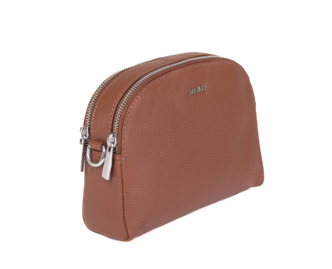 Dámská kabelka kožená SEGALI 12 koňak D17