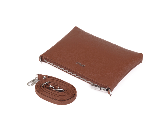 Dámská kabelka kožená SEGALI A6C koňak D17