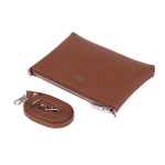 Dámská kabelka kožená SEGALI A6C koňak D17