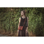 Dámská kabelka kožená SEGALI A6C koňak D17