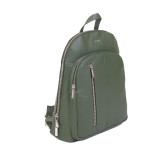 Dámský batoh kožený SEGALI 9093 zelený