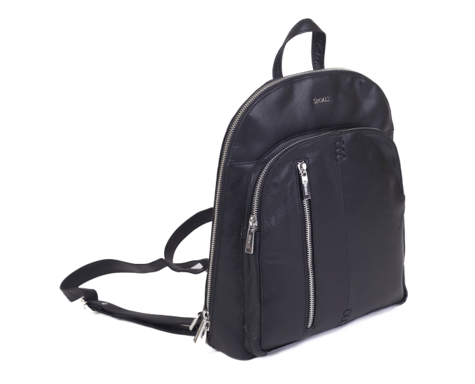 Dámský batoh kožený SEGALI 9093 černý