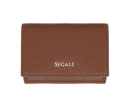 Dámská peněženka kožená SEGALI 7106 B koňak D17