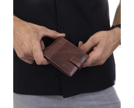 Pánská peněženka kožená SEGALI 7823 chestnut