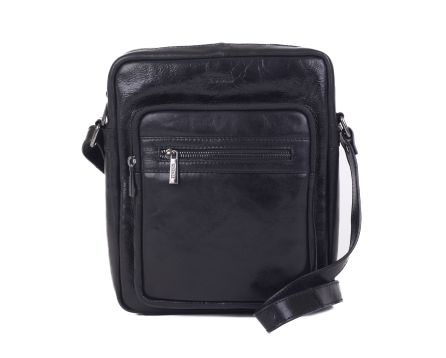 Pánská taška kožená SEGALI 717 černá