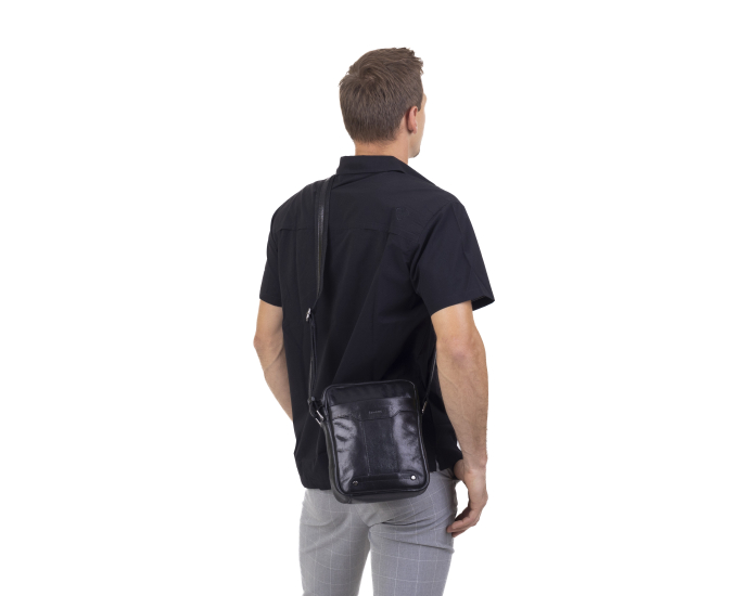 Pánská taška kožená SEGALI 9092 černá