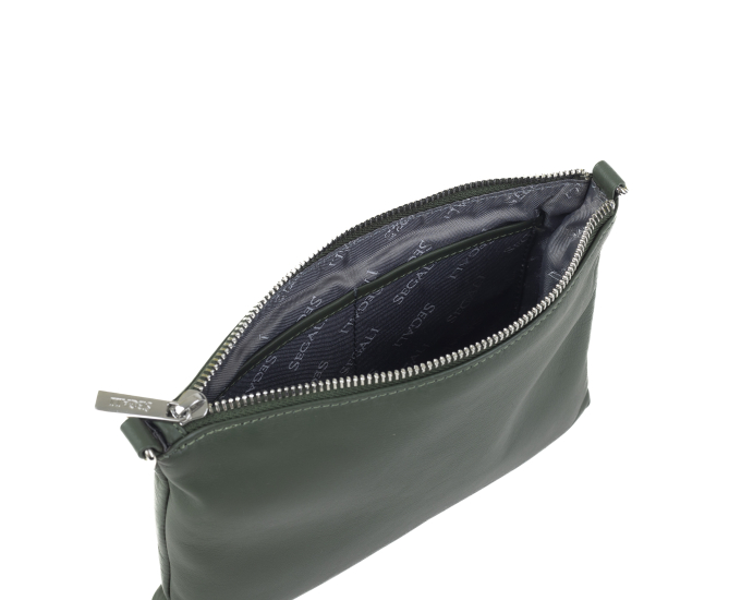 Dámská kabelka kožená SEGALI A6C N zelená