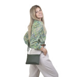 Dámská kabelka kožená SEGALI A6C N zelená