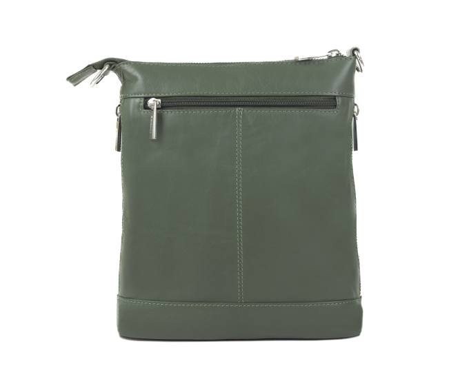 Dámská kabelka kožená SEGALI 9060 zelená