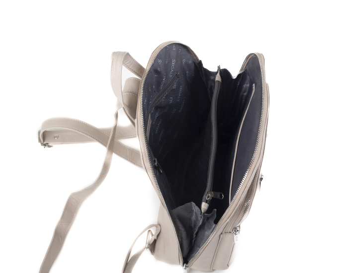 Dámský batoh kožený SEGALI 9093 bone