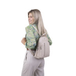 Dámský batoh kožený SEGALI 9093 bone