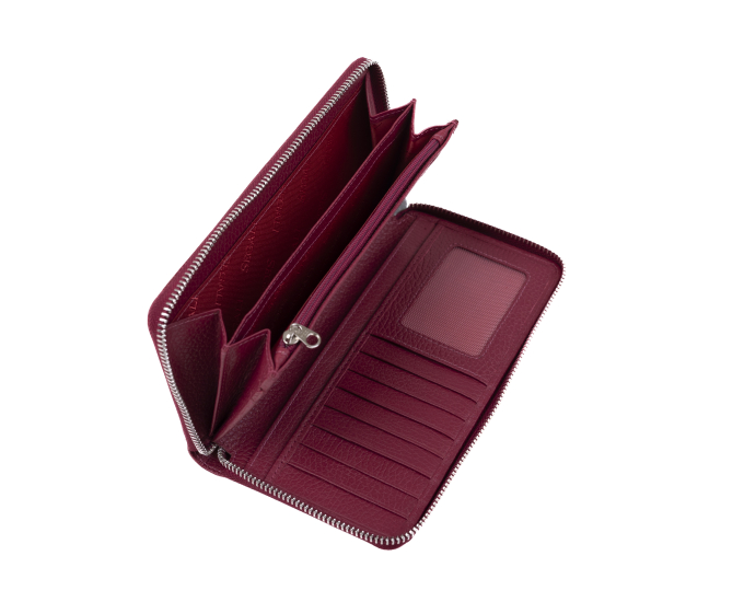 Dámská peněženka kožená SEGALI 7395 viva magenta