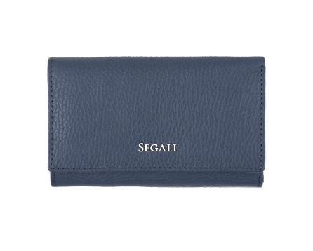 Dámská peněženka kožená SEGALI 7074 B modrá