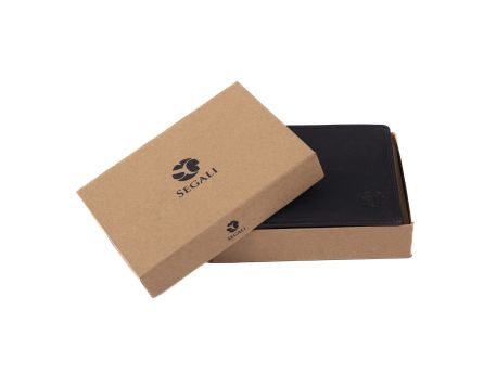 Pánská peněženka kožená SEGALI 1036 černá