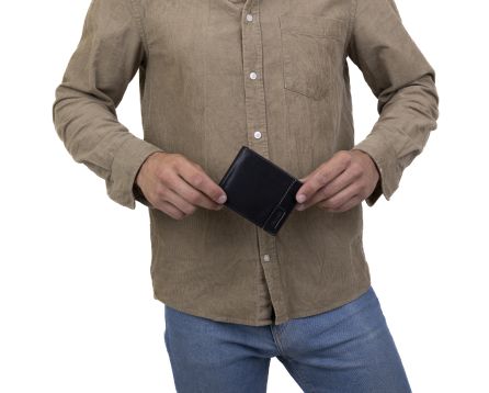 Pánská peněženka kožená SEGALI 59984 černá