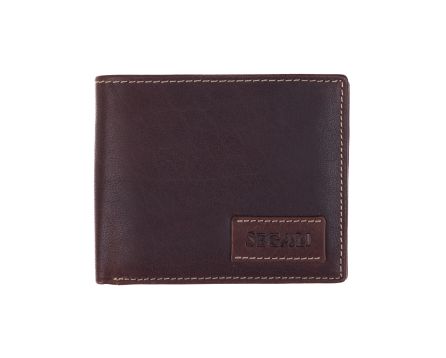Pánská peněženka kožená SEGALI 1166 hnědá