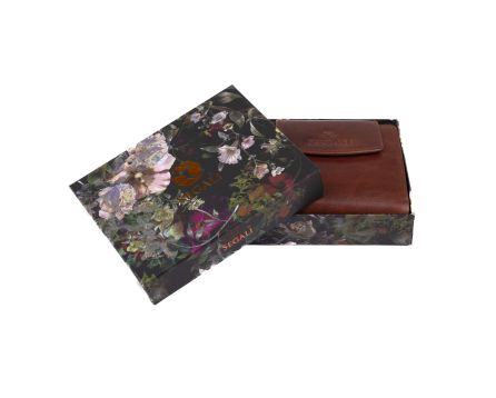 Dámská peněženka kožená SEGALI 735 koňak