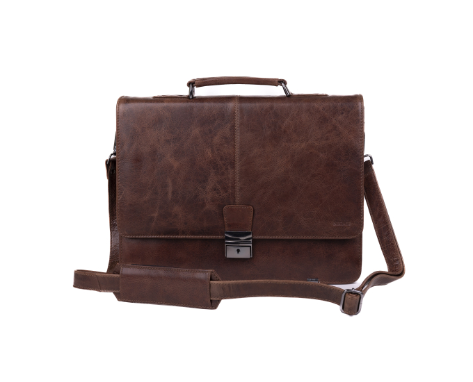 Pánský kufřík kožený SEGALI 7005 chestnut
