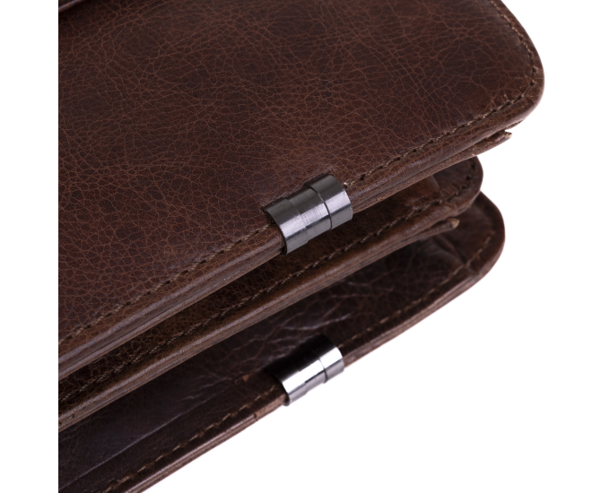 Pánský kufřík kožený SEGALI 7005 chestnut