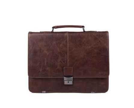 Pánský kufřík kožený SEGALI 7005 chestnut