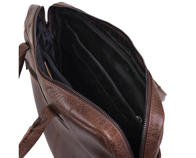 Pánská taška kožená SEGALI 7009 chestnut