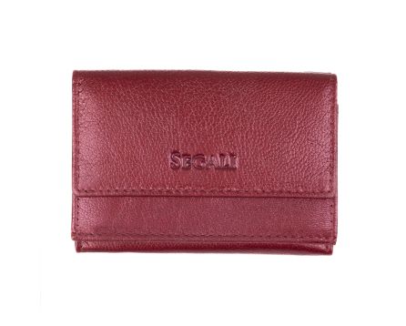 Dámská peněženka kožená SEGALI 1756 M červená