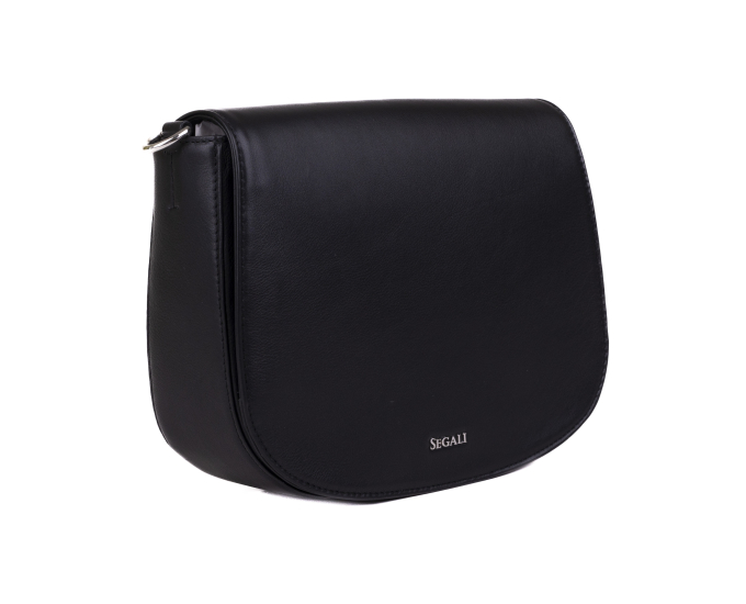 Dámská kabelka kožená SEGALI 9100 černá