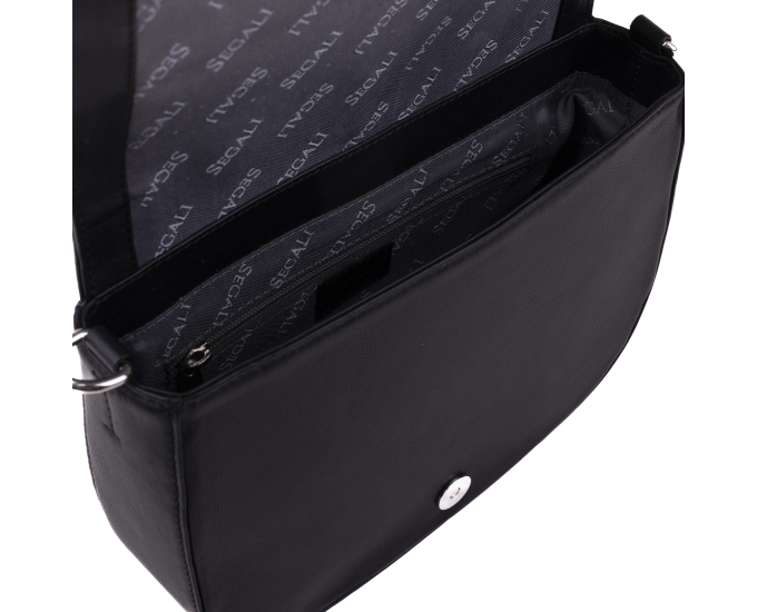 Dámská kabelka kožená SEGALI 9100 černá