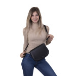 Dámská kabelka kožená SEGALI 9100 černá