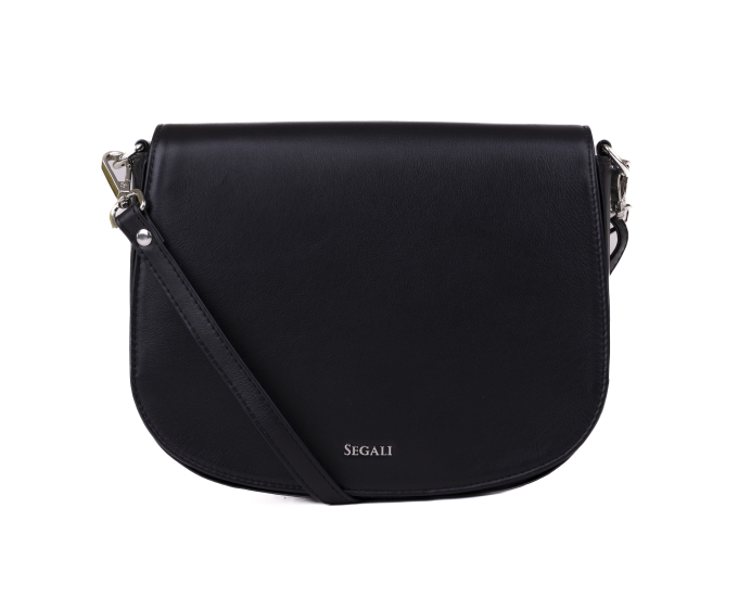 Dámská kabelka kožená SEGALI 9100 černá