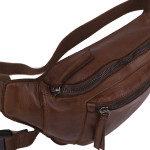 Pánská ledvinka kožená SEGALI 25819 tan